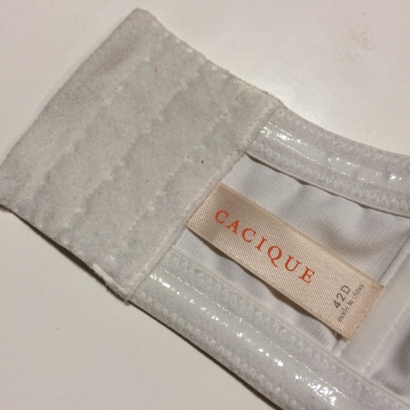 Cacique Lightly Lined Strapless Bra - 42D - Picture 5 of 7